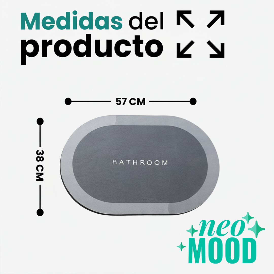 Alfombra Mágica Neomood™ | Secado rápido y antideslizante